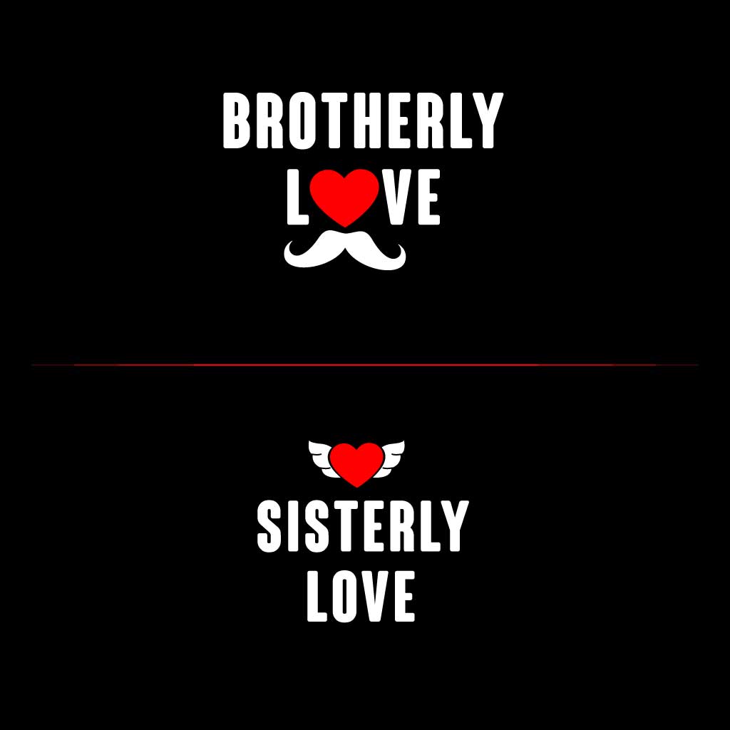 Brotherly & Sisterly Love (set of 2) T-Shirt